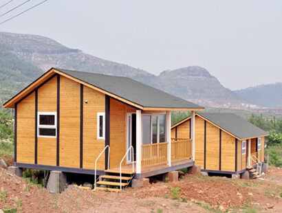 小木屋實(shí)例照片展示，小木