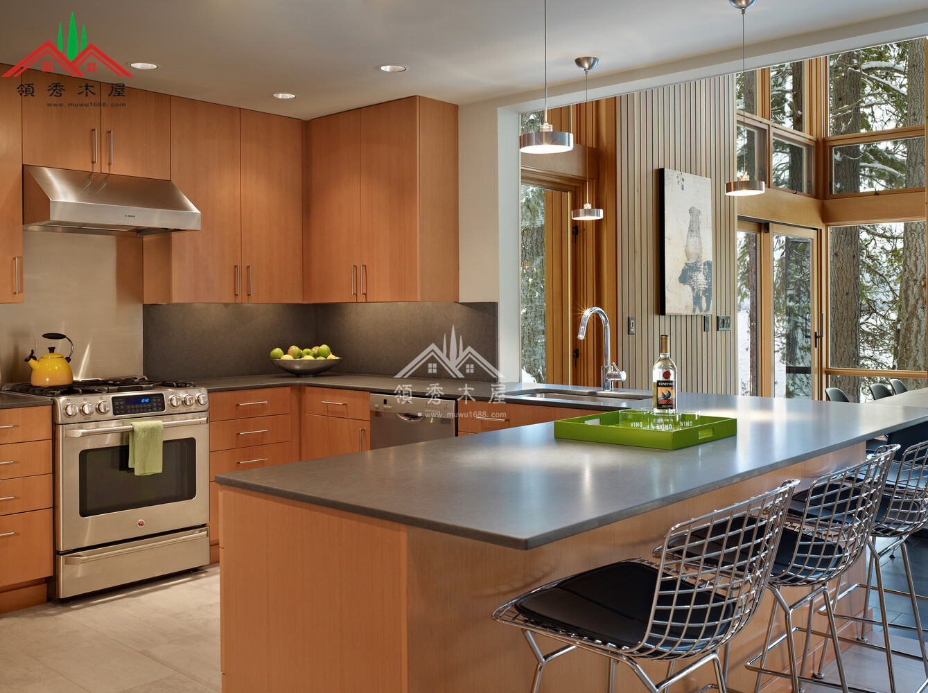 現(xiàn)代風(fēng)格木屋室內(nèi)圖片