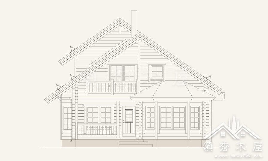 木屋施工一般圖