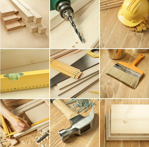 木屋組裝小組件加工