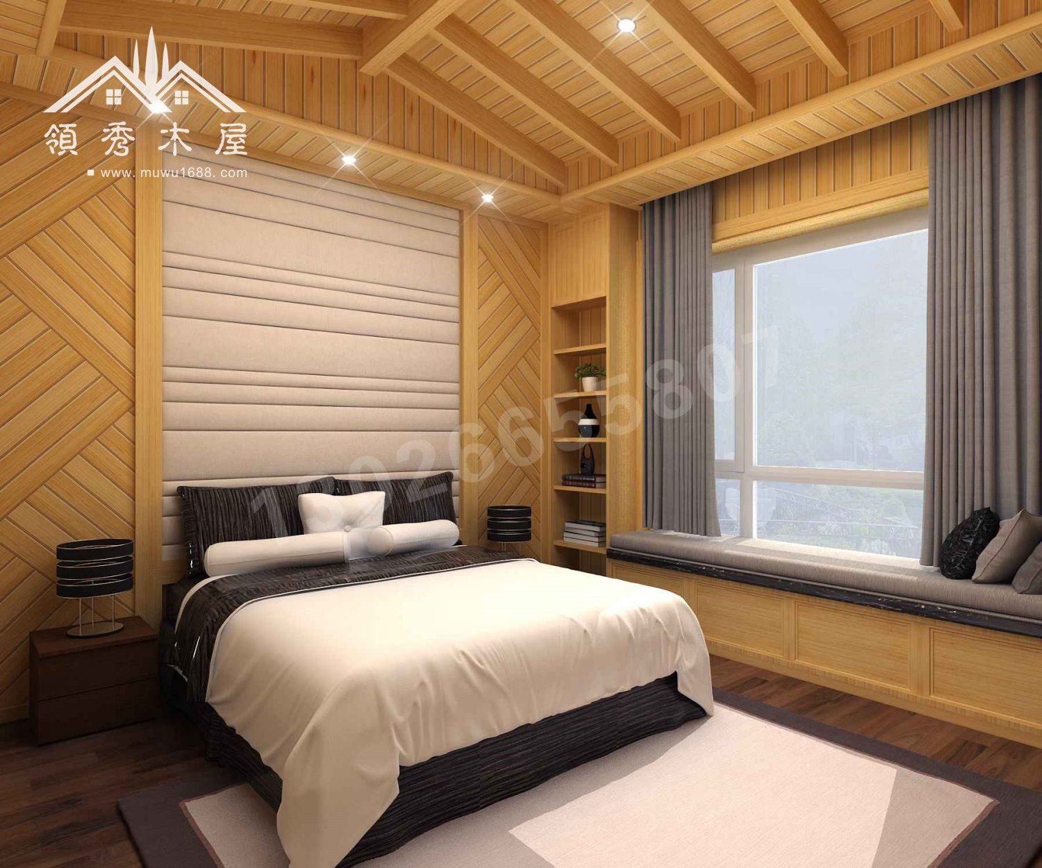 木別墅臥室裝修