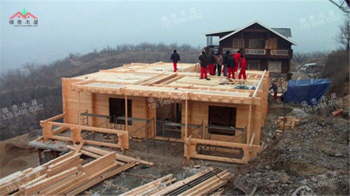 木屋別墅搭建圖