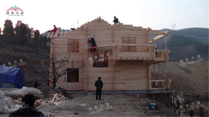 陜西私人別墅建造施工案例展示(圖9)