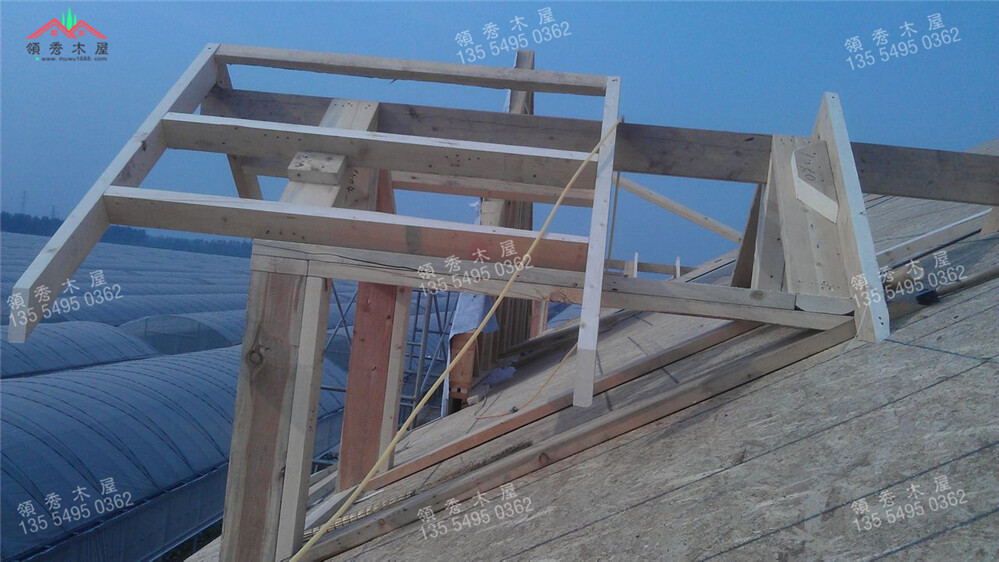 湖南長(zhǎng)沙客戶大型雙層木別墅案例施工展示(圖20)