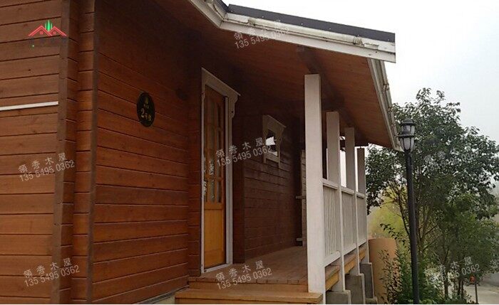 廣東黃沙水庫客戶搭建的度假木屋(圖7)