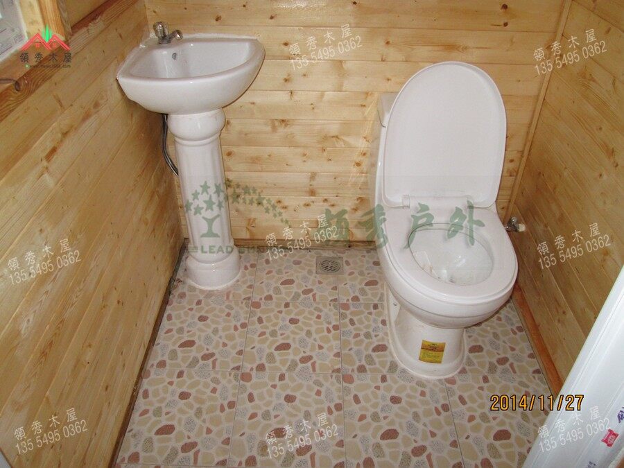 惠州客戶搭建簡單實用的居住小木屋(圖9)