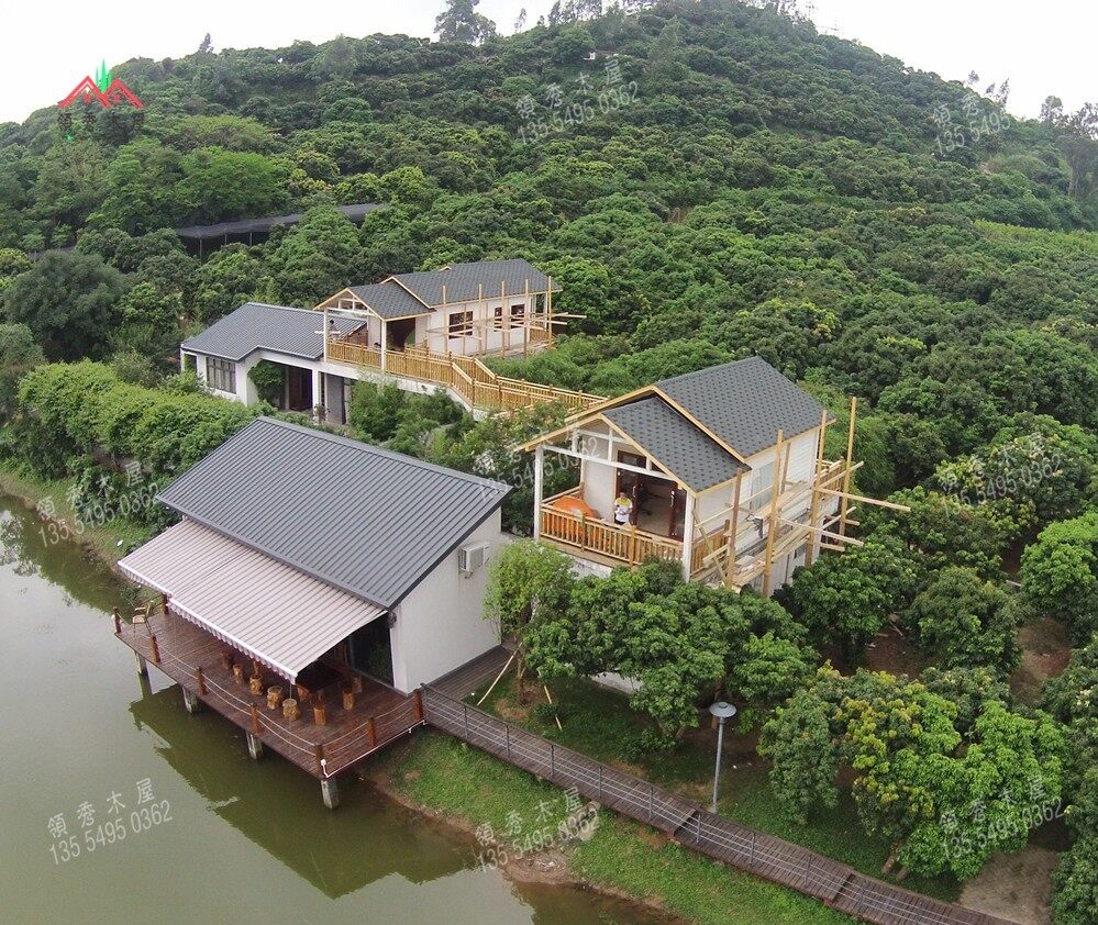 深圳石巖麻布新村私人度假村木屋無人機(jī)航拍圖(圖11)