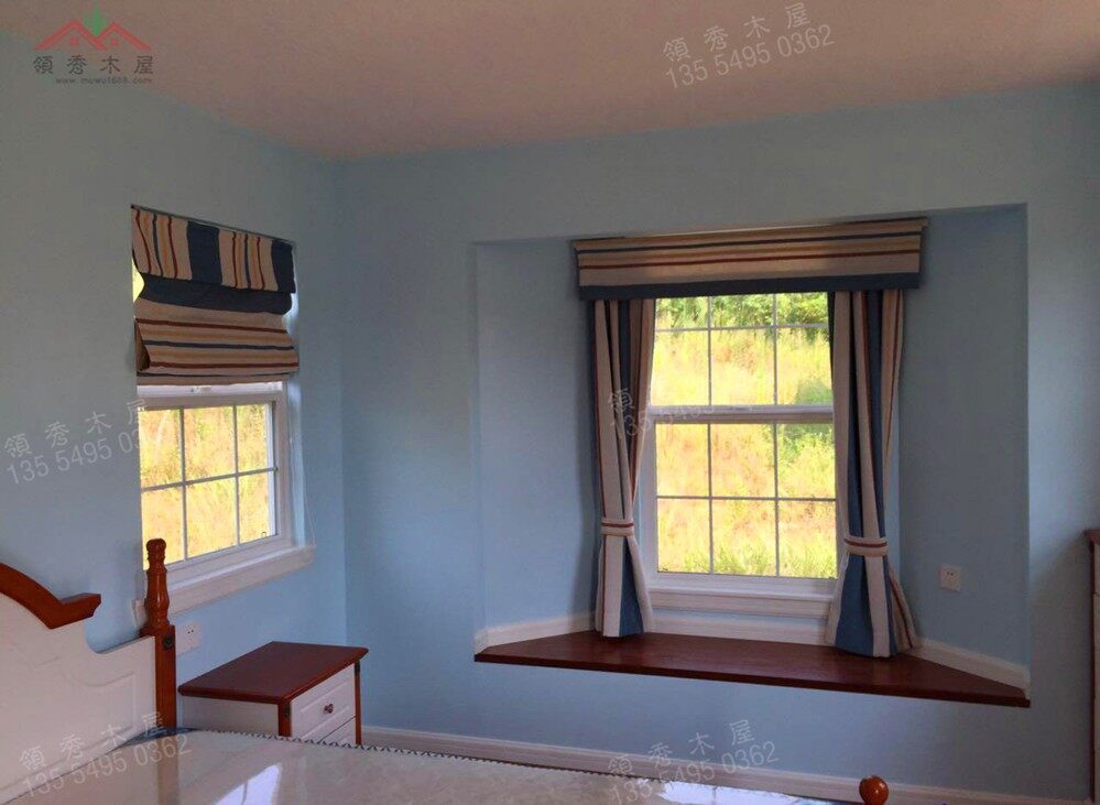 塑料木板木別墅