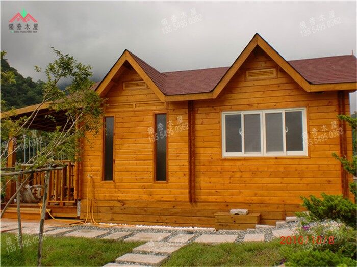 防腐度假木屋圖