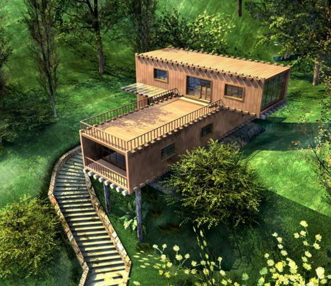 如何自己建造木屋，自己怎么加工防腐木屋木材？