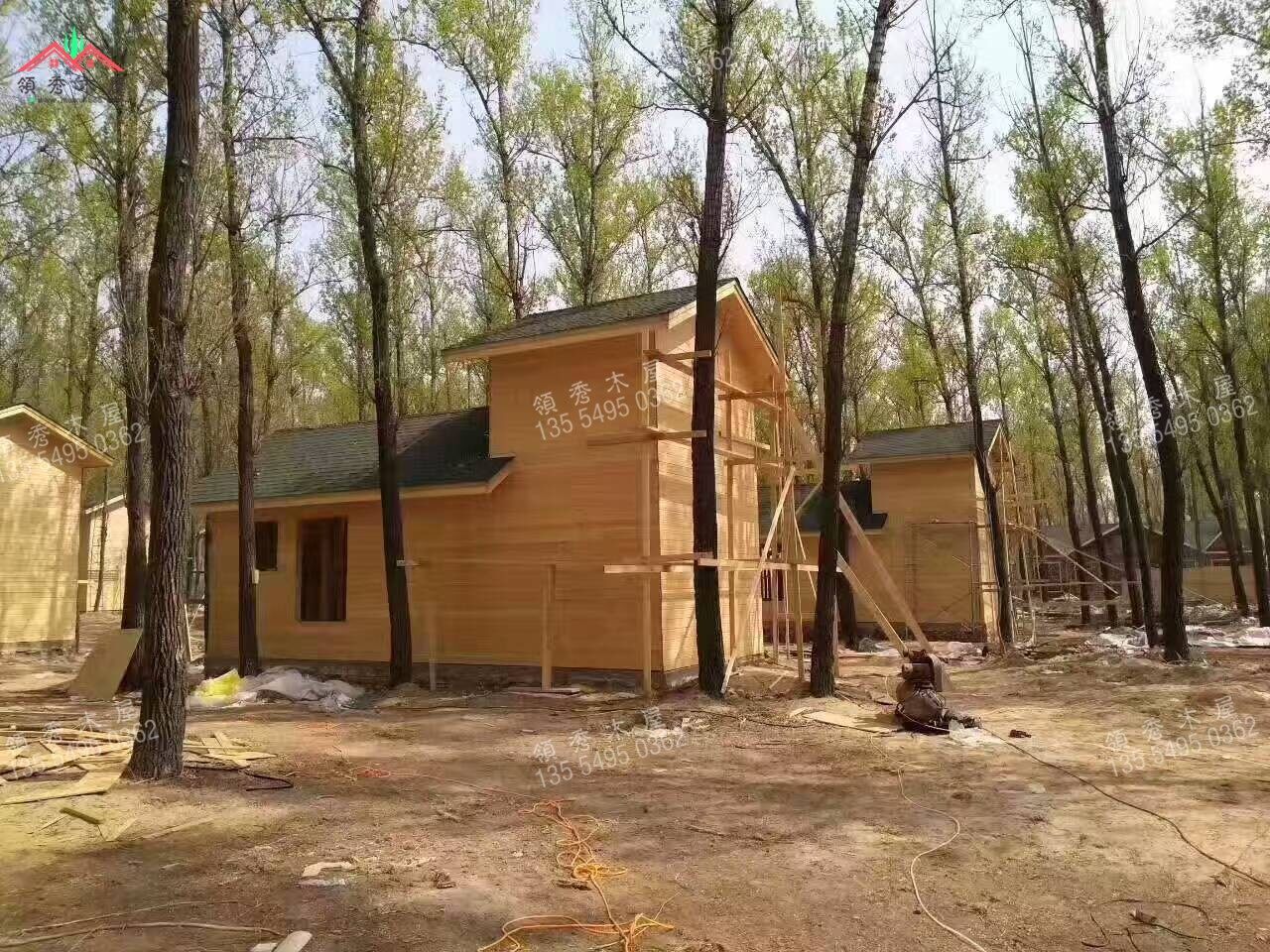 巡視新建木屋群(圖5)