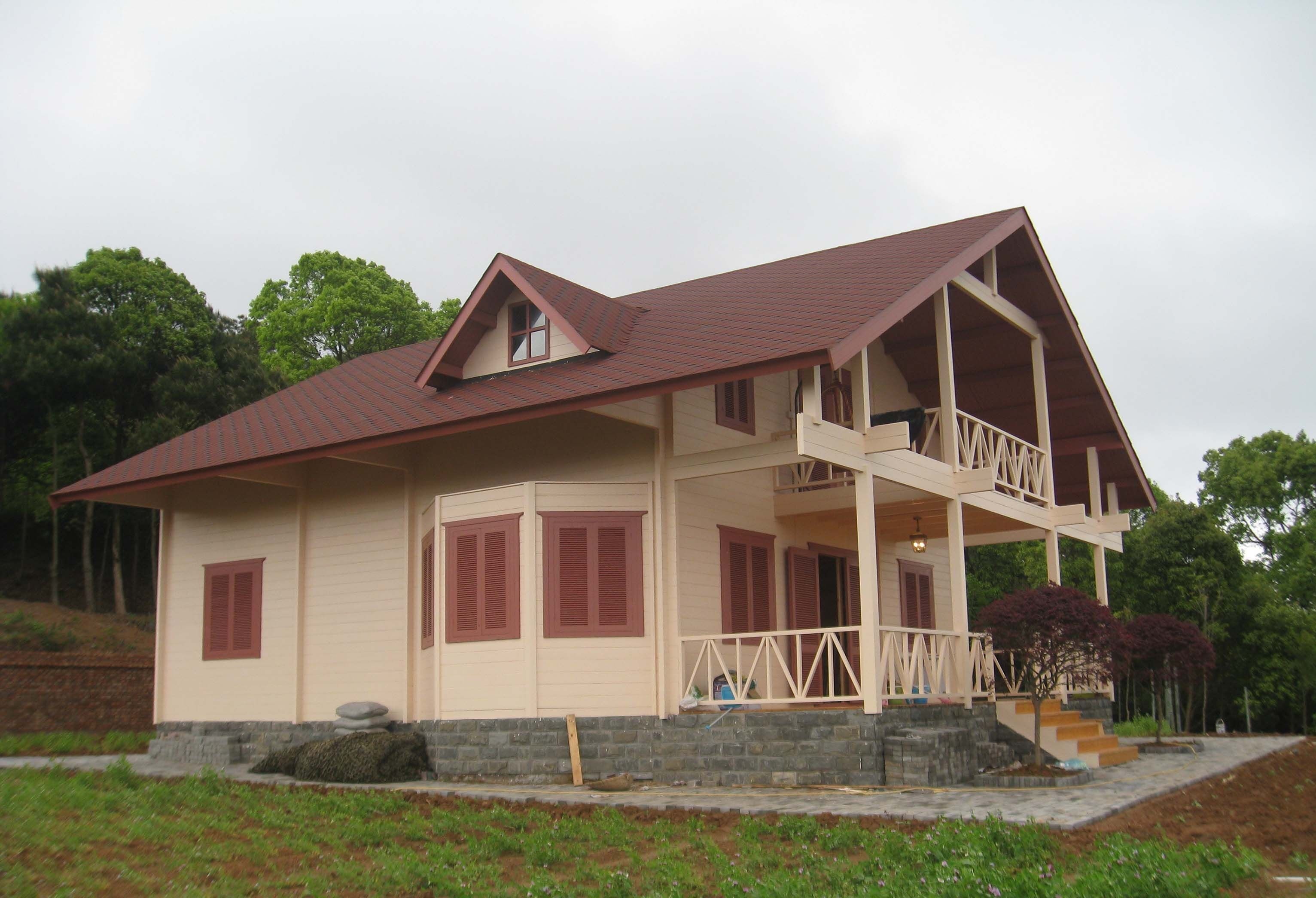 了解木屋別墅外墻掛板材料(圖1)