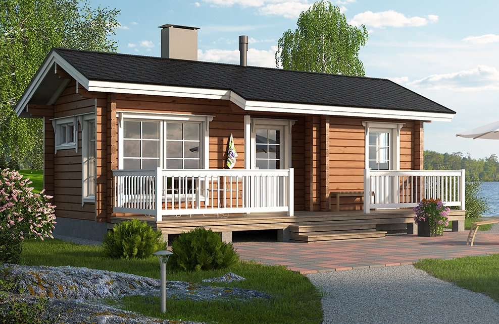 小木屋如何進(jìn)行外部裝修(圖2)