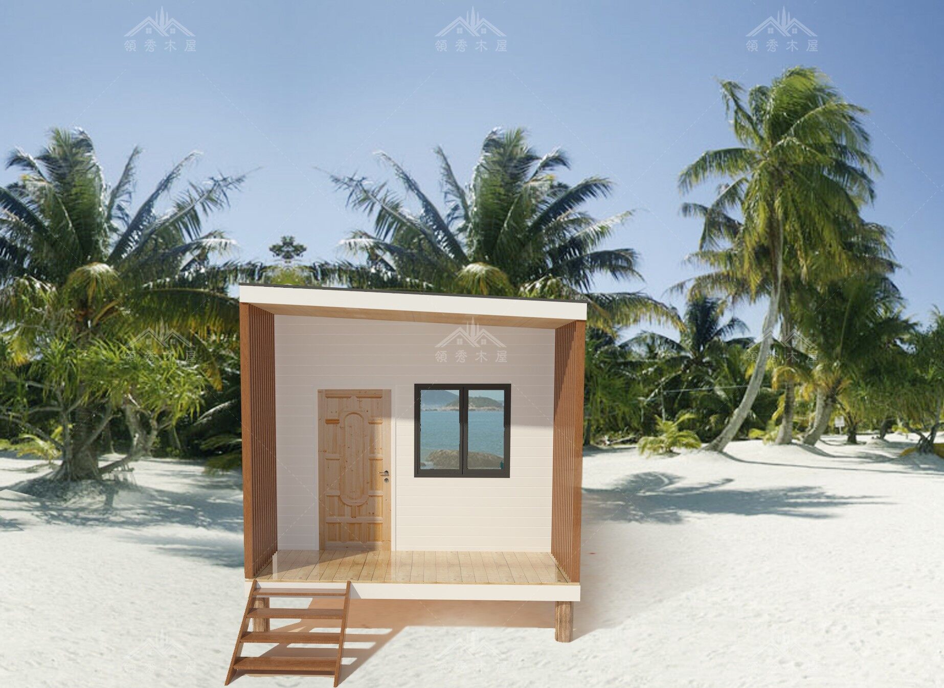 海邊小木屋