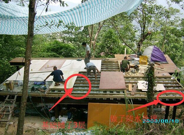 小木屋搭建過程(圖2)