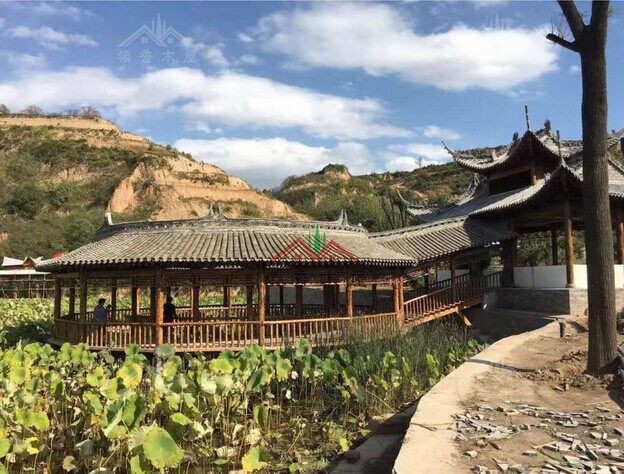 西安渭南桃花源古木建筑景區(qū)(圖2)