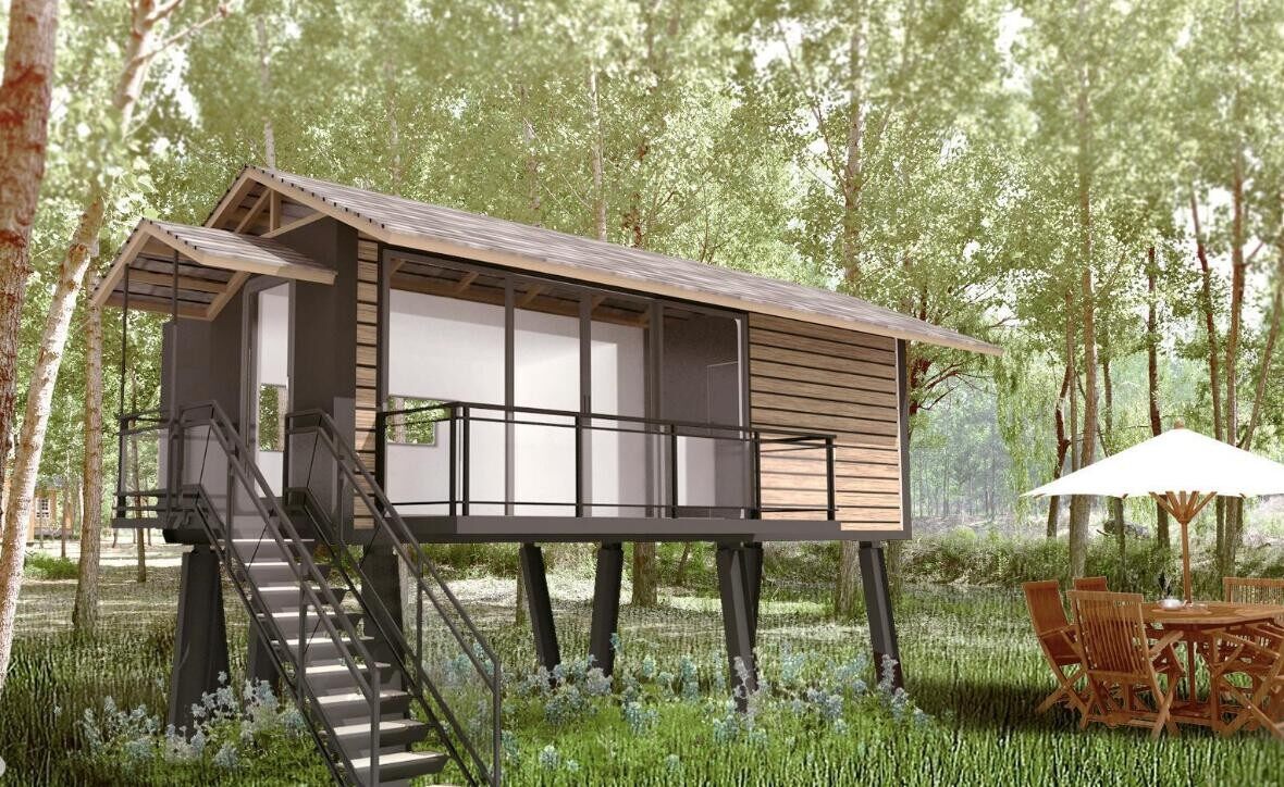 兩層木屋別墅需要多少錢(圖2)