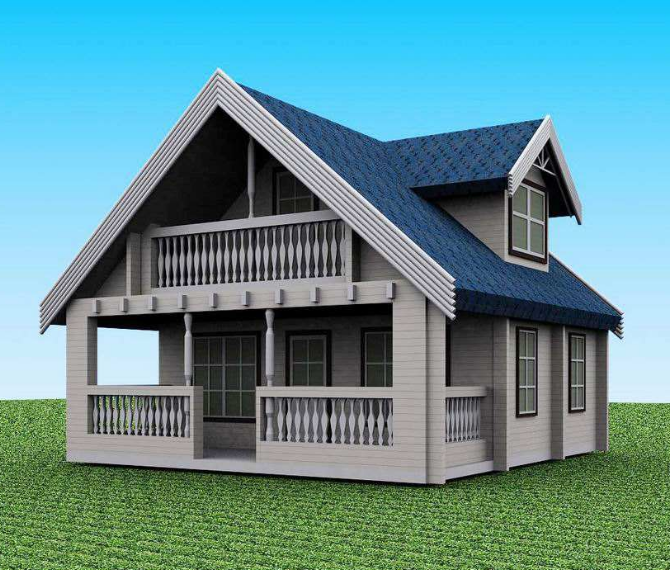  木頭做成的屋子叫木屋(圖1)