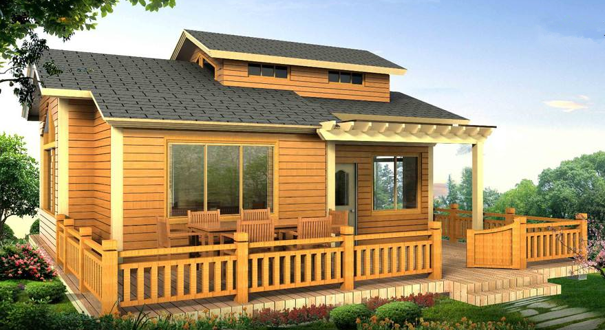 木結(jié)構(gòu)木屋