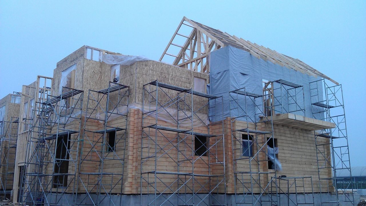 輕型木屋與重型木屋結合