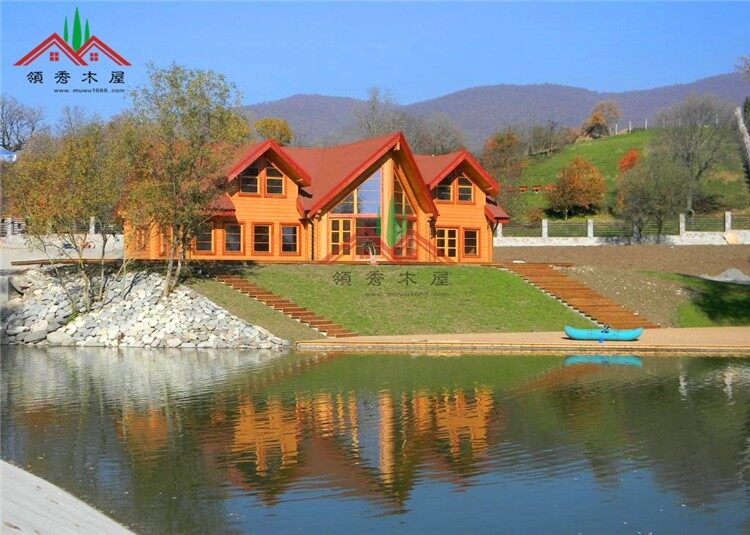 西安背山谷雙層重型木屋別墅