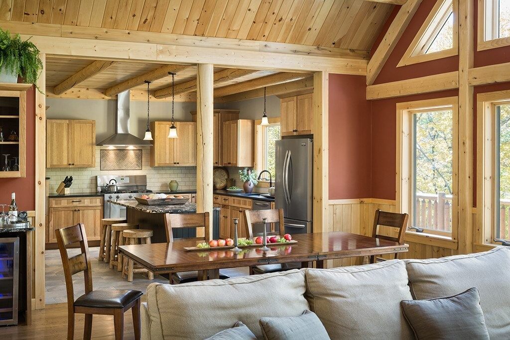 鄉(xiāng)村風(fēng)格原始風(fēng)格木屋(圖5)