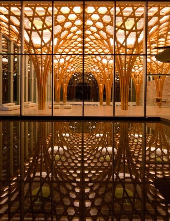 木屋為何需要膠合木特別是樓板及屋架(圖4)