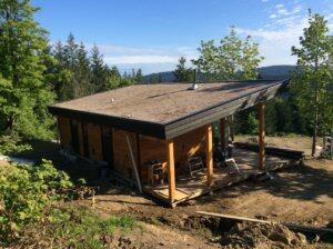 綠色綠植木屋屋頂(圖1)