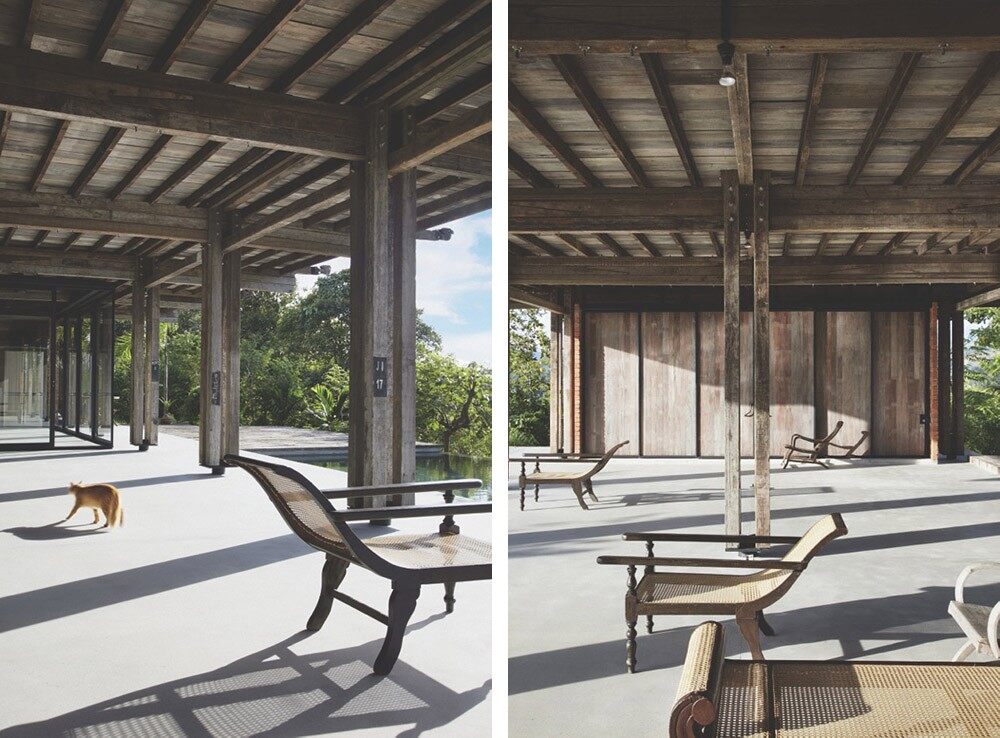 用時間雕刻的廢棄電線桿做木屋(圖4)