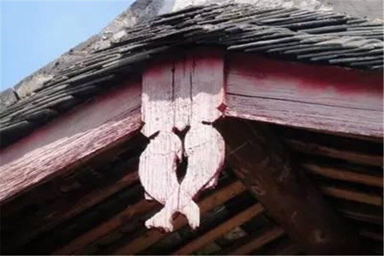 古建筑元素:懸魚：我們房上有條魚(圖1)