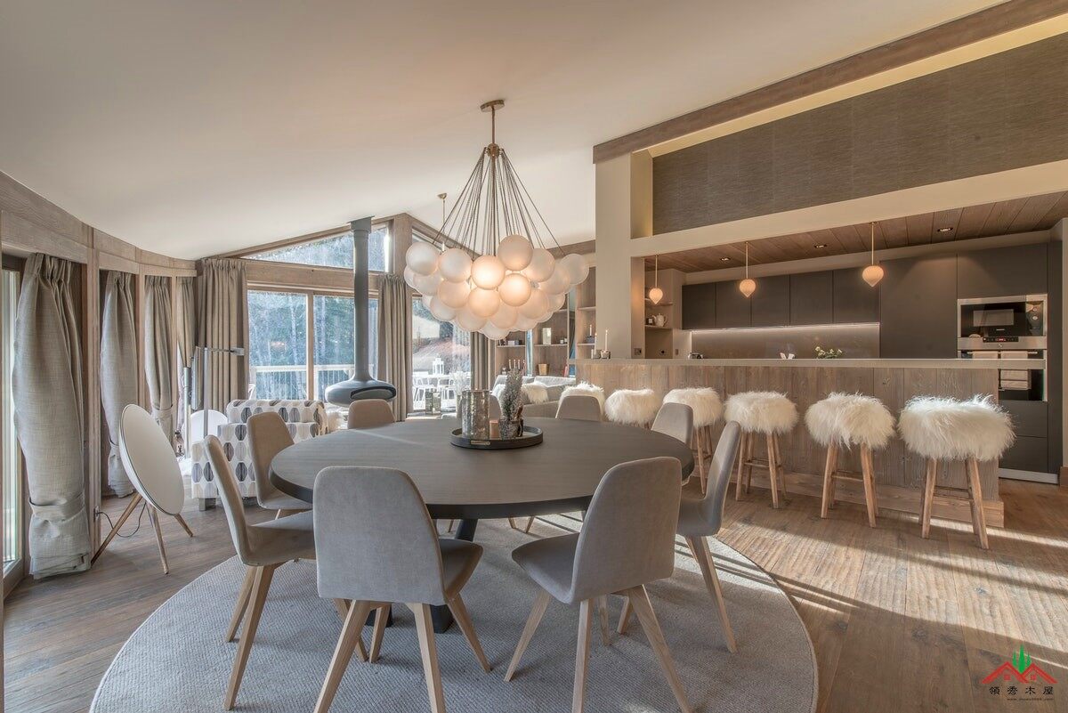 北歐簡(jiǎn)約風(fēng)格木屋別墅