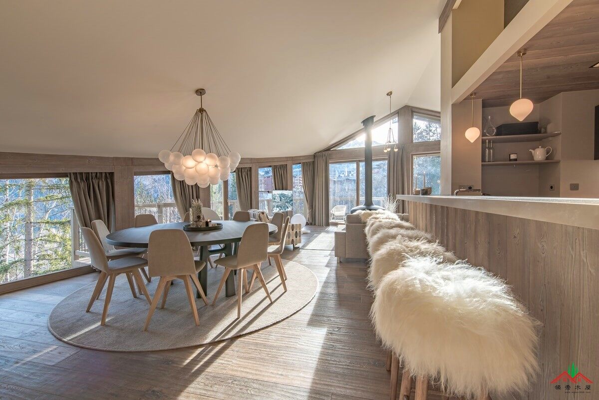 北歐簡(jiǎn)約風(fēng)格木屋別墅