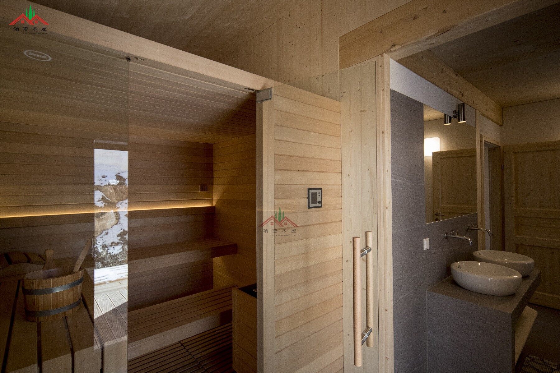 出口奧地利山坡上的度假木屋酒店別墅