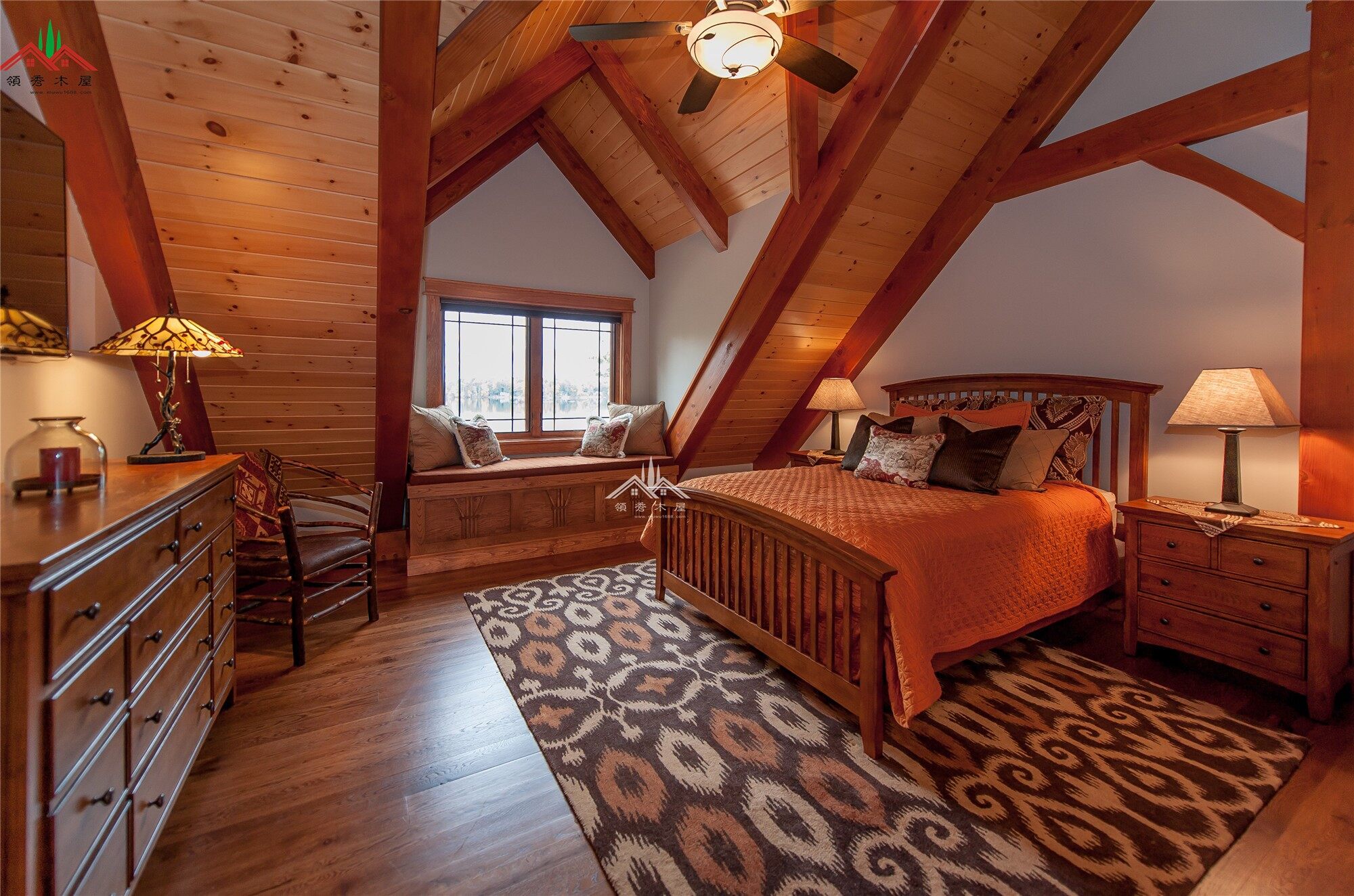 出口芬蘭梁柱結(jié)構(gòu)木屋別墅(圖9)