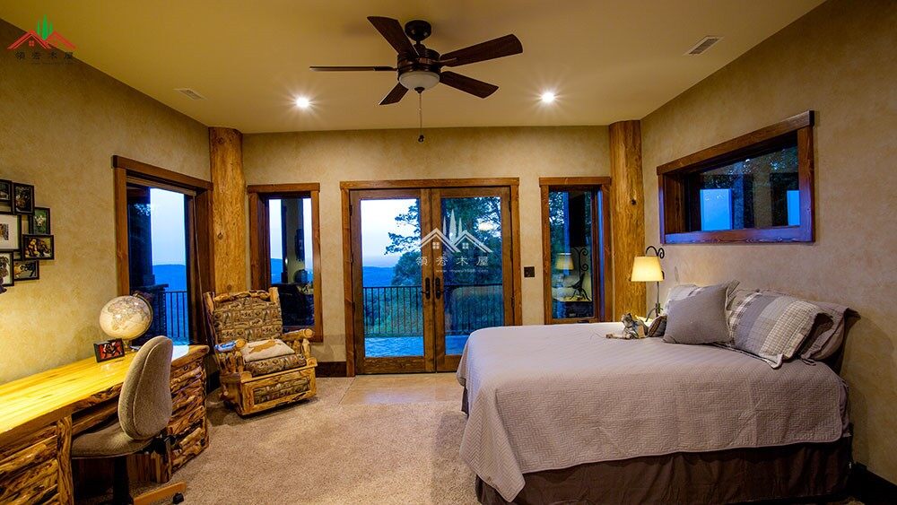 高檔的重型木刻楞木屋別墅是什么樣的？(圖11)