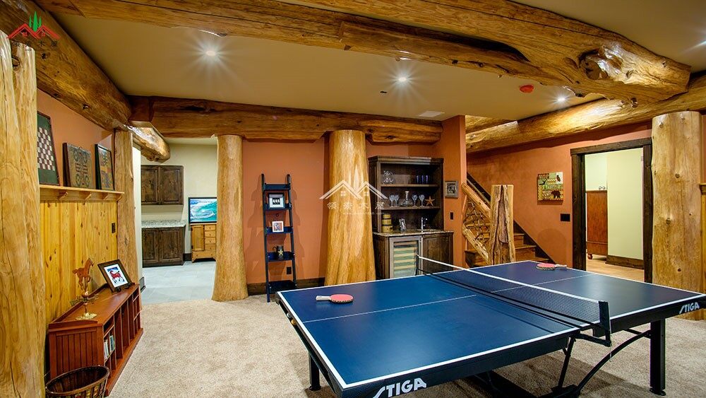 高檔的重型木刻楞木屋別墅是什么樣的？(圖9)