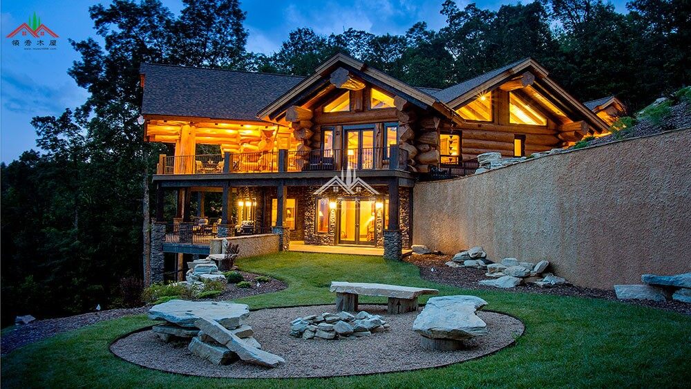 高檔的重型木刻楞木屋別墅是什么樣的？(圖2)
