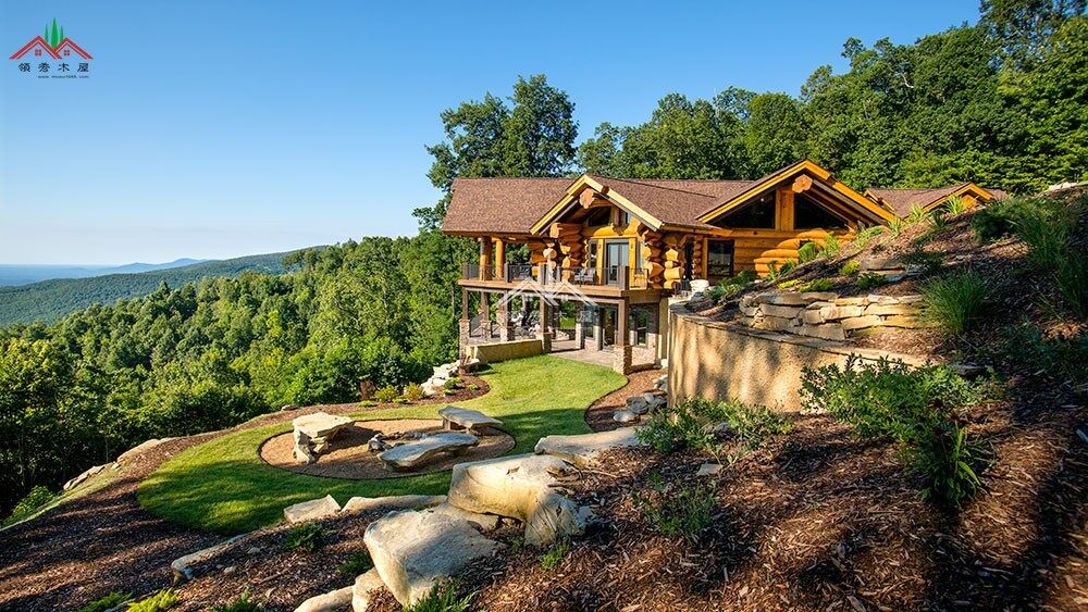高檔的重型木刻楞木屋別墅是什么樣的？(圖4)