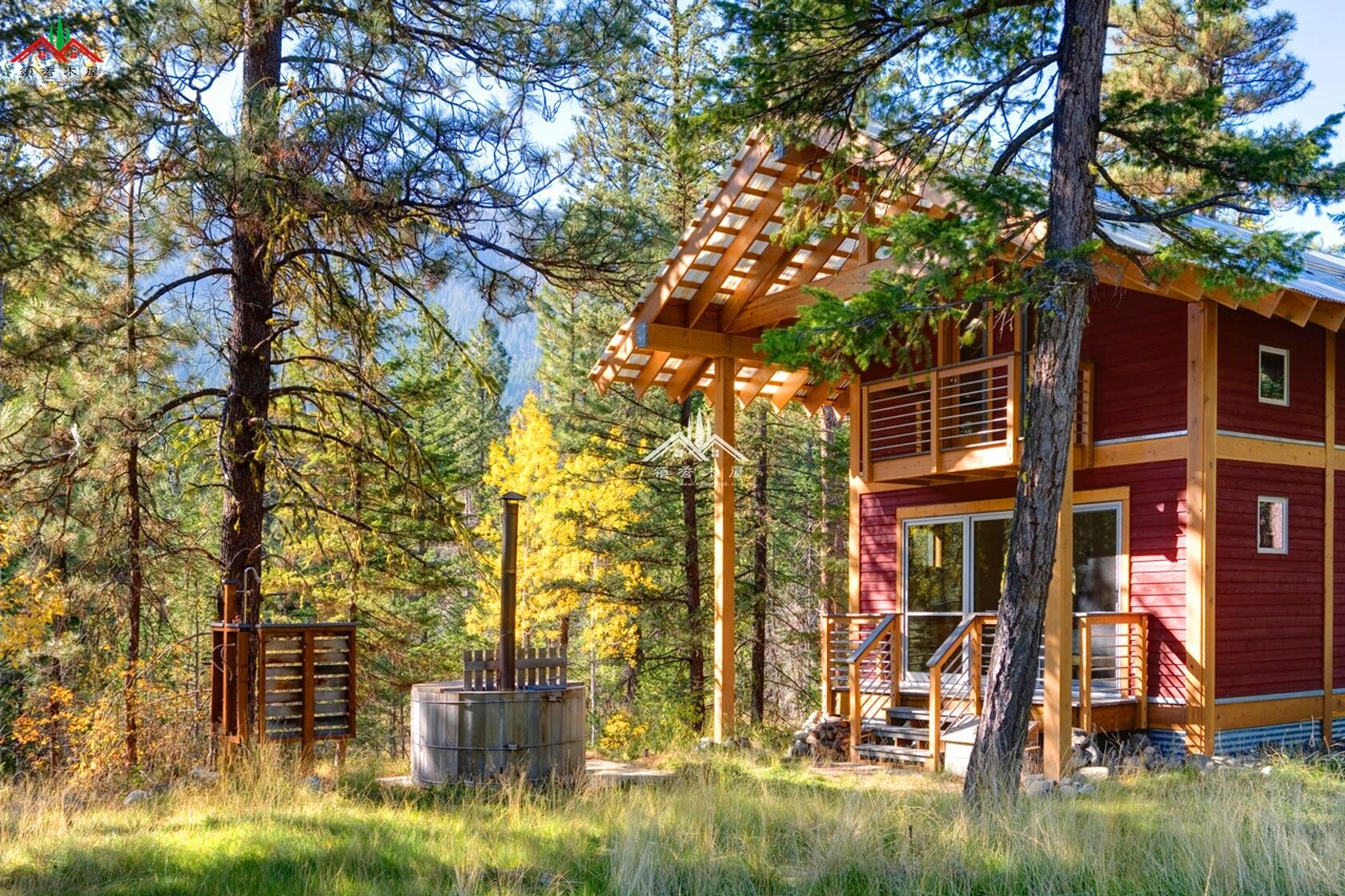 森林木屋別墅