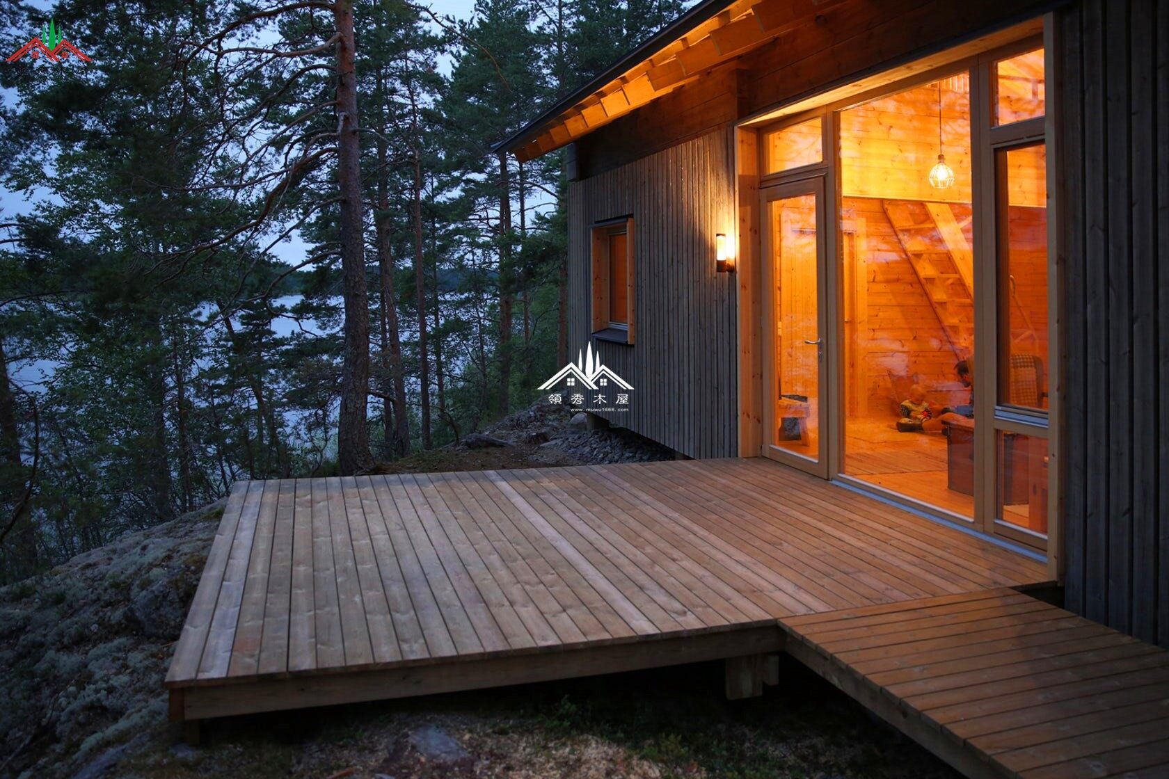 帶閣樓小度假木屋