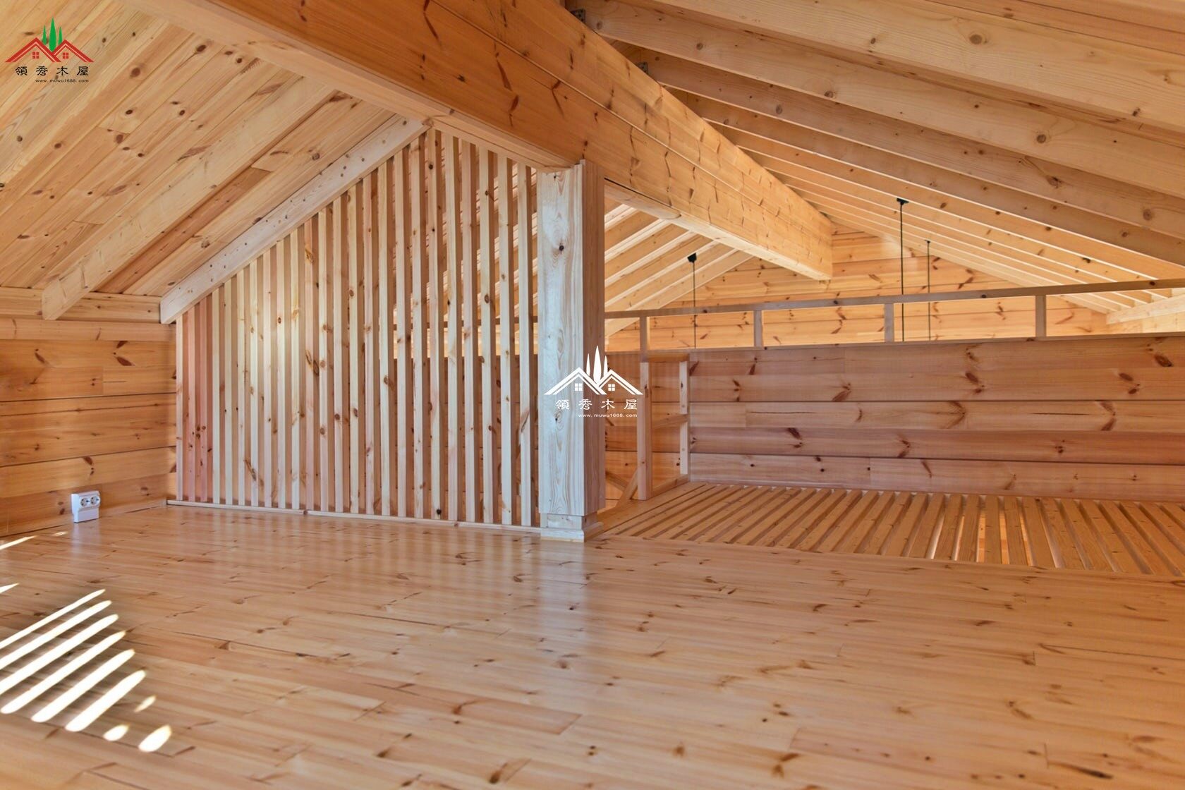 帶閣樓小度假木屋