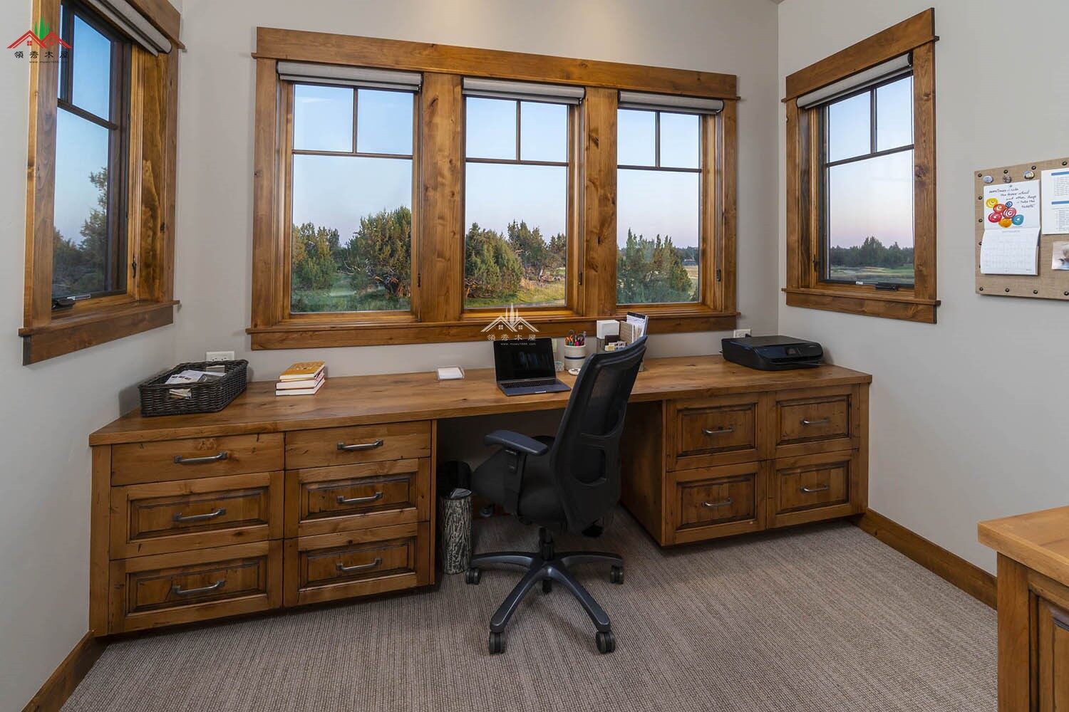 大型梁柱木屋別墅