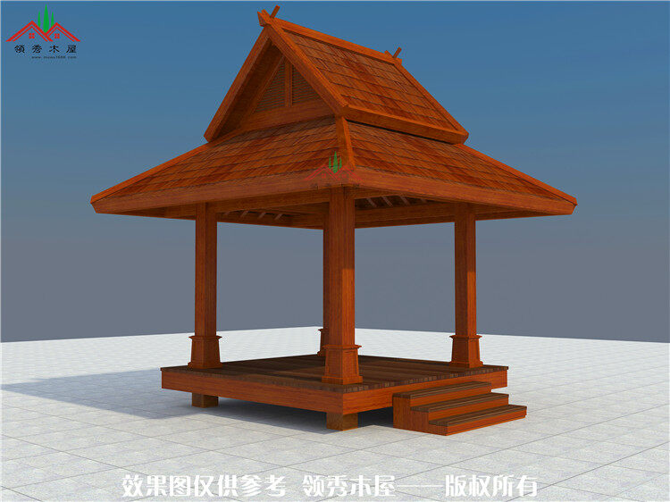 柬埔寨風(fēng)格木亭子