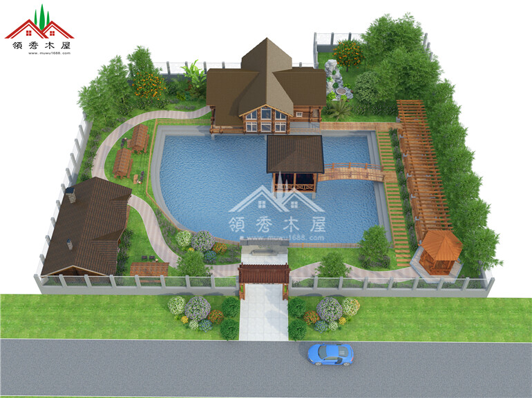 惠州小莊園木屋規(guī)劃