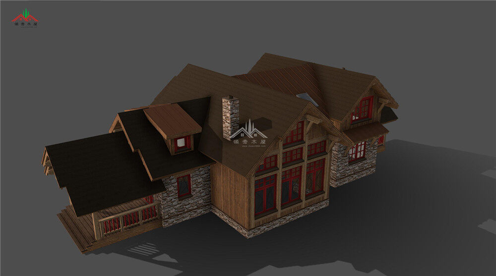木屋別墅效果圖