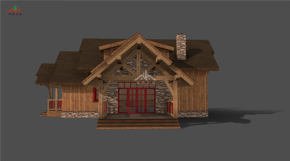 木屋別墅效果圖