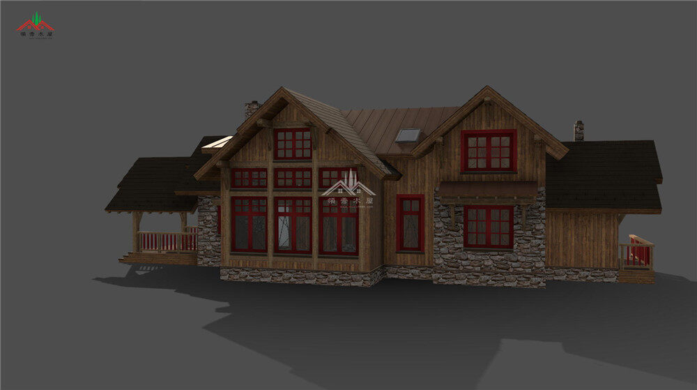 木屋別墅效果圖