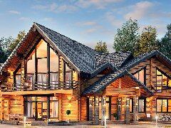 重型高檔雙層木屋別墅