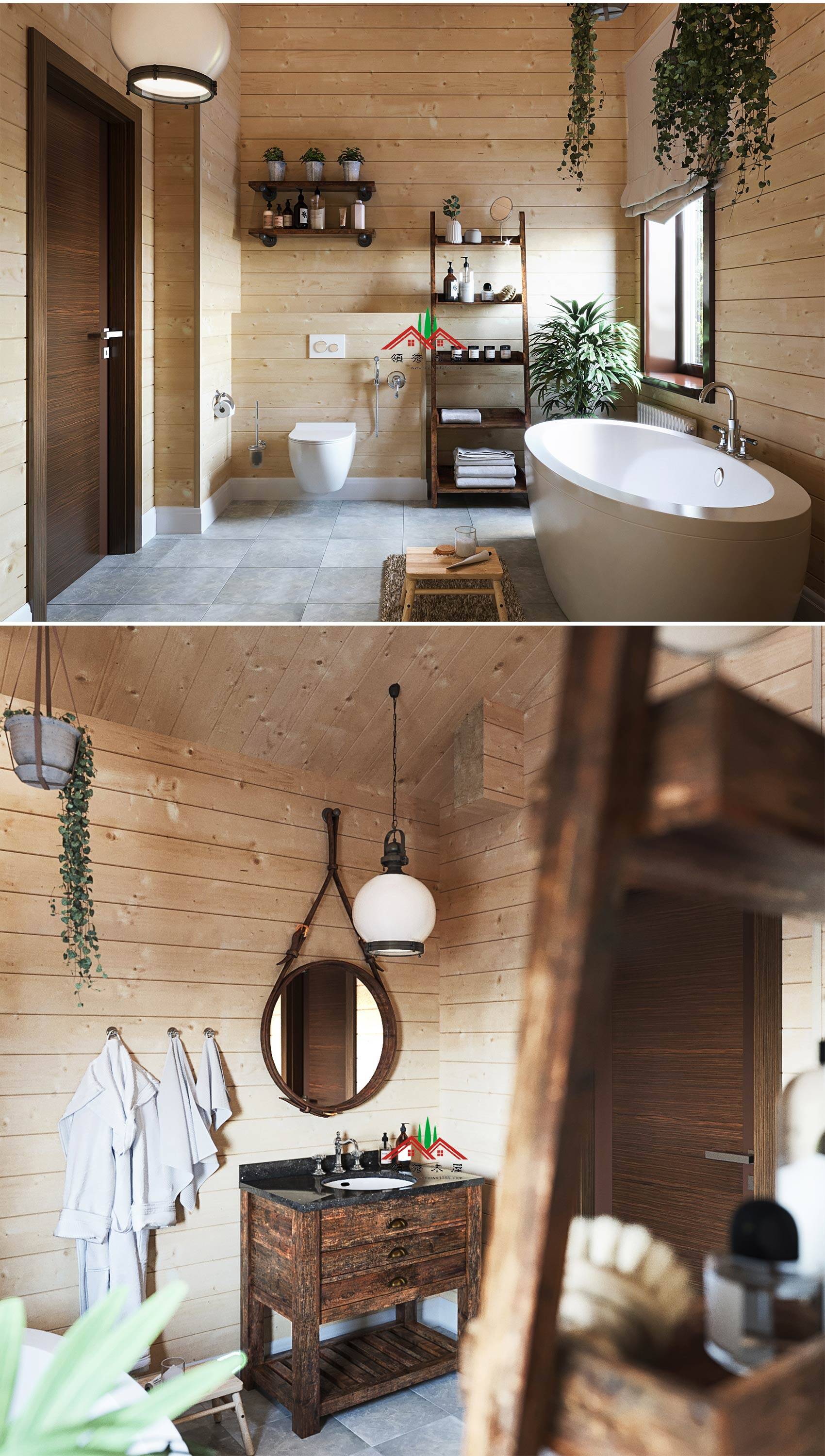 重型木屋別墅室內(nèi)效果圖