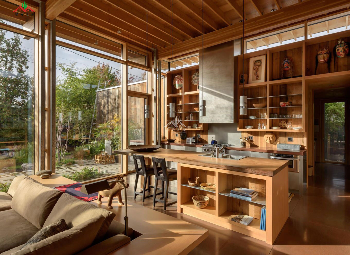 庭院工作室木屋